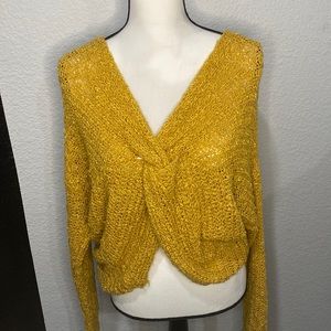Open Back Sweater